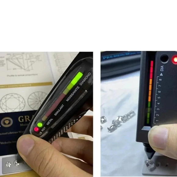 Round Brilliant Moissanite Loose Stone3.00 ct | 9.0mm GRA PAPERWORK DVVS1 - Picture 4 of 11